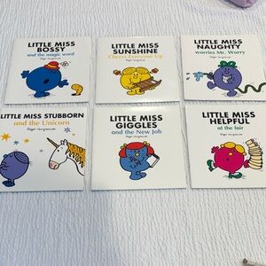 Little Miss Collection Set - Colorful Character Books by Roger Hargreaves